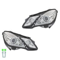 Headlight Set 12 V LED D1S/H7 bi-xenon halogen HELLA...