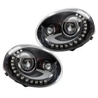 Headlight Set left right 12 V LED bi-xenon HELLA for e.g....