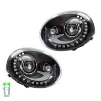 Headlight Set left right 12 V LED bi-xenon HELLA for e.g....