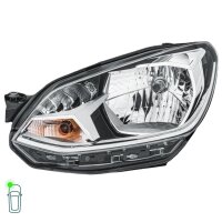 Headlight Set left right 12 V H4 PY21W FF Halogen HELLA for e.g. VW UP!