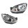 Headlight Set left right 12 V H4 PY21W FF Halogen HELLA for e.g. VW UP!