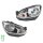 Headlight Set left right 12 V H4 PY21W FF Halogen HELLA for e.g. VW UP!