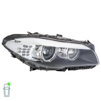 Headlight Set left right 12 V LED D1S/H7 bi-xenon HELLA for BMW 5 Series