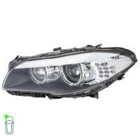 Headlight Set left right 12 V LED D1S/H7 bi-xenon HELLA for BMW 5 Series