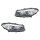 Headlight Set left right 12 V LED D1S/H7 bi-xenon HELLA for BMW 5 Series