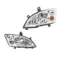 Headlight Set 12 V H7/H7/H7 W21/5W PY21W Halogen HELLA...