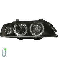 Headlight Set 12 V PY21W H7/H7 DE FF Halogen HELLA for BMW 5 Series and others
