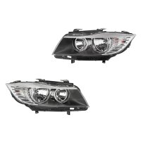 Headlight Set left right 12 V PY24W H7/H7 Halogen HELLA...