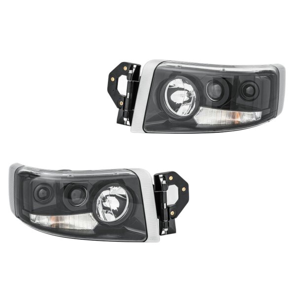 Headlight Set 24 V PY21W H7/H1 W5W Halogen DE HELLA for RENAULT and others