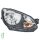 Headlight Set 12 V H4 W21/5W PY21W FF Halogen HELLA for e.g. VW UP!