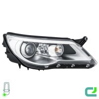Scheinwerfer-Set links/rechts H7 HELLA für VW Tiguan (5N_)