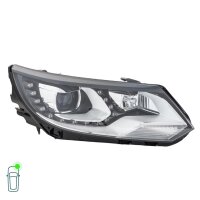 Headlight Set left right 12 V PSY24W D3S/H7 Bi-Xenon HELLA for VW TIGUAN