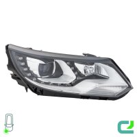 Scheinwerfer-Set links/rechts PSY24W HELLA für VW Tiguan (5N_)