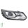Headlight Set left right 12 V PSY24W D3S/H7 Bi-Xenon HELLA for VW TIGUAN