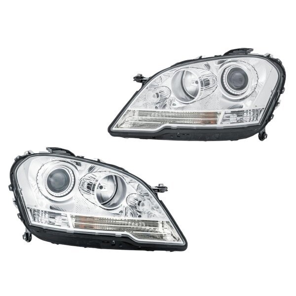 Scheinwerfer-Set links/rechts D1S/H7 HELLA für Mercedes-Benz M-Klasse (W164)