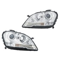 Headlight Set 12 V W5W D1S/H7 WY5W FF Bi-Xenon HELLA for...