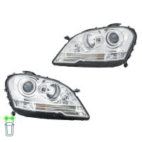 Headlight Set 12 V W5W D1S/H7 WY5W FF Bi-Xenon HELLA for...