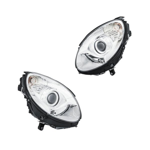 Headlight Set left right 12 V PY21W D2S/H7 Bi-Xenon HELLA for MB R-CLASS
