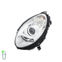 Headlight Set left right 12 V PY21W D2S/H7 Bi-Xenon HELLA for MB R-CLASS