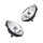 Headlight Set left right 12 V PY21W D2S/H7 Bi-Xenon HELLA for MB R-CLASS