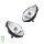 Headlight Set left right 12 V PY21W D2S/H7 Bi-Xenon HELLA for MB R-CLASS