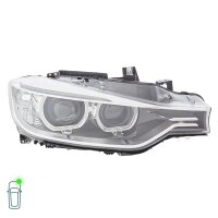 Headlight Set left right 12 V LED PY21W D1S Bi-Xenon HELLA for BMW 3 Series