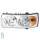 Headlight Set left right 24 V W5W P21W H7/H1 Halogen HELLA for e.g. DAF CF