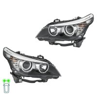 Headlight Set 12 V PY21W H6W H7/H7 DE Halogen HELLA for...