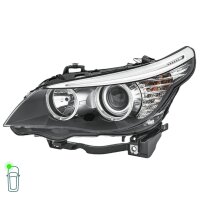 Headlight Set 12 V PY21W H6W H7/H7 DE Halogen HELLA for BMW 5 Series and others