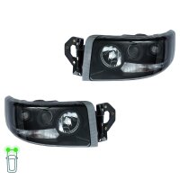Headlight Set 24 V H7/H1 PY21W W5W DE Halogen HELLA for...