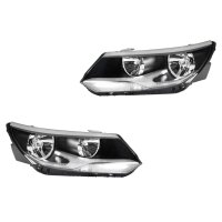 Headlight Set left right 12 V PY21W H15 H7 W5W Halogen FF...