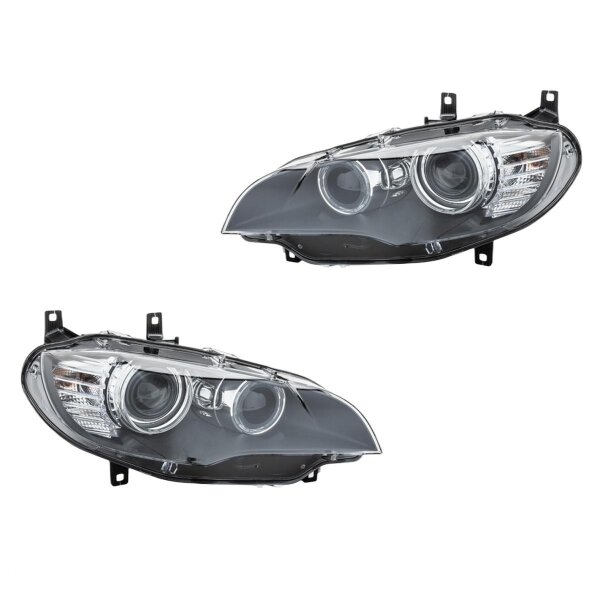 Hauptscheinwerfer-Set 12 V H8 LED D1S PSY24W Bi-Xenon HELLA für u.a. BMW X6