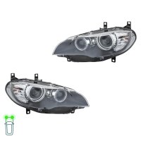 Hauptscheinwerfer-Set 12 V H8 LED D1S PSY24W Bi-Xenon...