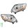 Headlight Set left right 12 V H21W W5W D1S/H7 Bi-Xenon HELLA for FORD KUGA