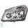 Headlight Set 12 V W5W PY21W H7/H7 Halogen HELLA for NISSAN QASHQAI