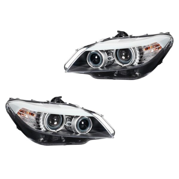Headlight Set left right 12 V H8 D3S PY24W Bi-Xenon HELLA for BMW Z4