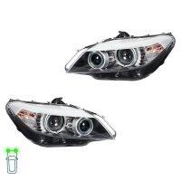 Headlight Set left right 12 V H8 D3S PY24W Bi-Xenon HELLA...