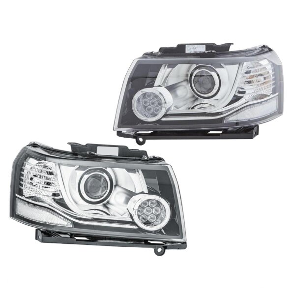 Hauptscheinwerfer-Set 12 V LED PY21W HB3 Halogen HELLA für u.a. LAND ROVER