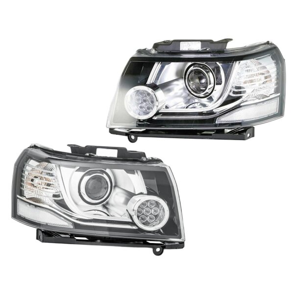 Headlight Set 12 V PY21W D3S LED bi-xenon HELLA for LAND ROVER and others