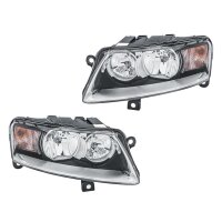 Scheinwerfer-Set links/rechts H7 HELLA für AUDI A6...