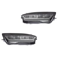 Headlight Set left right 12 V LED HELLA suitable for AUDI A7
