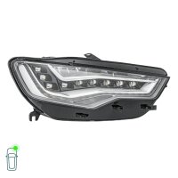 Headlight Set left right 12 V LED HELLA suitable for e.g. AUDI A6