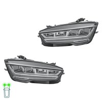 Headlight Set left right 12 V LED HELLA suitable for AUDI A7
