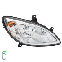 Headlight Set left right 12 V PY21W W5W H7/H7 Halogen HELLA for e.g. MB VIANO