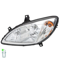 Headlight Set left right 12 V PY21W W5W H7/H7 Halogen HELLA for e.g. MB VIANO