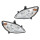 Headlight Set left right 12 V PY21W W5W H7/H7 Halogen HELLA for e.g. MB VIANO