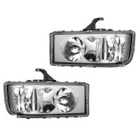 Headlight Set left right 24 V H7/H1 W5W Halogen HELLA for...