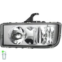 Headlight Set left right 24 V H7/H1 W5W Halogen HELLA for MB AXOR