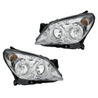 Headlight Set 12 V W5W H7/H1 H21W Halogen HELLA for e.g....