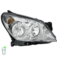 Headlight Set 12 V W5W H7/H1 H21W Halogen HELLA for e.g. OPEL ASTRA